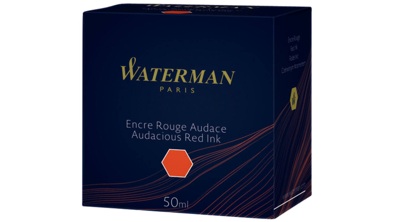 Vulpeninkt Waterman 50ml standaard rood