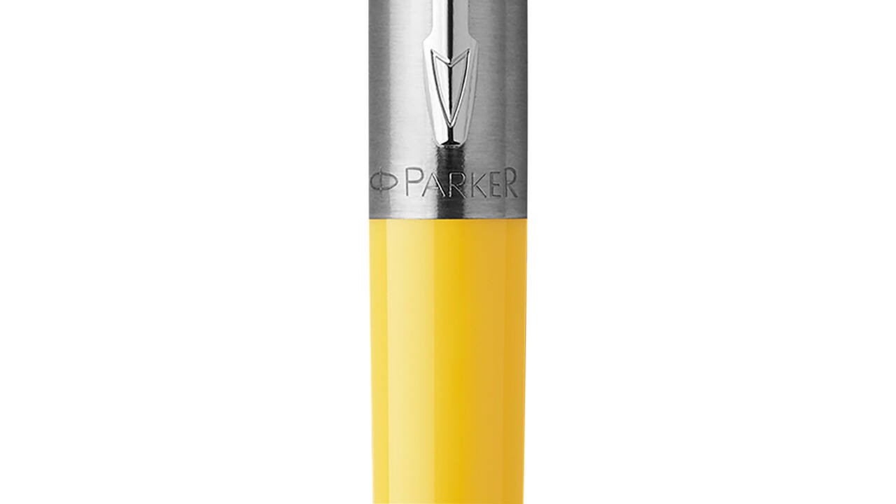 Balpen Parker Jotter Original yellow CT medium blister à 1 stuk