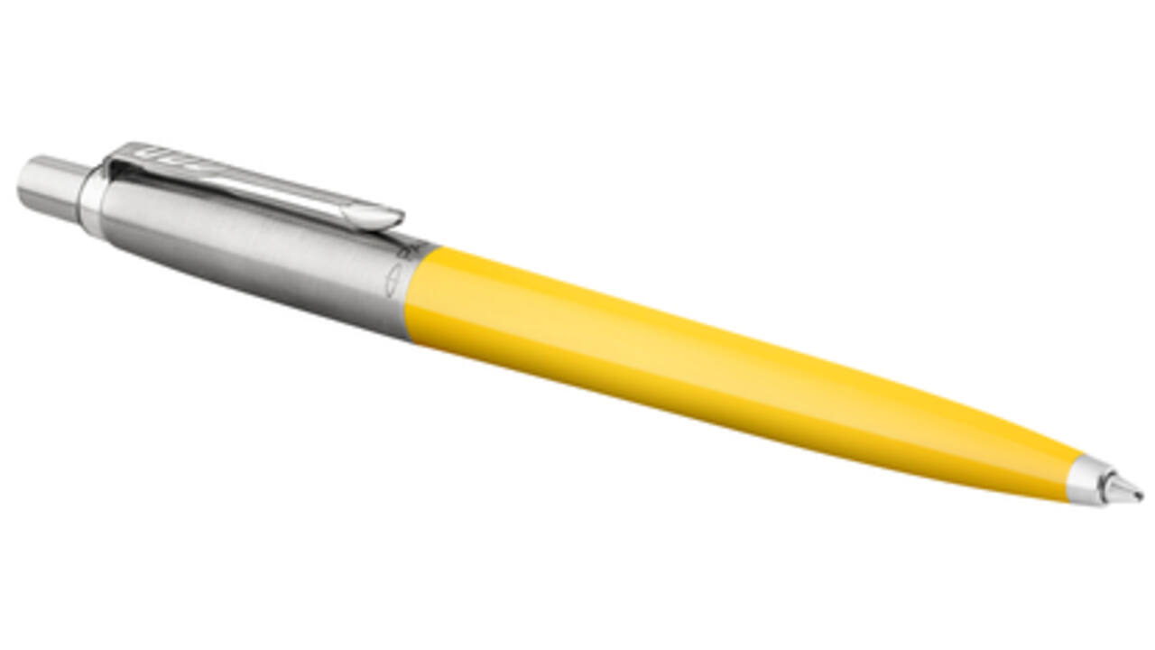 Balpen Parker Jotter Original yellow CT medium blister à 1 stuk