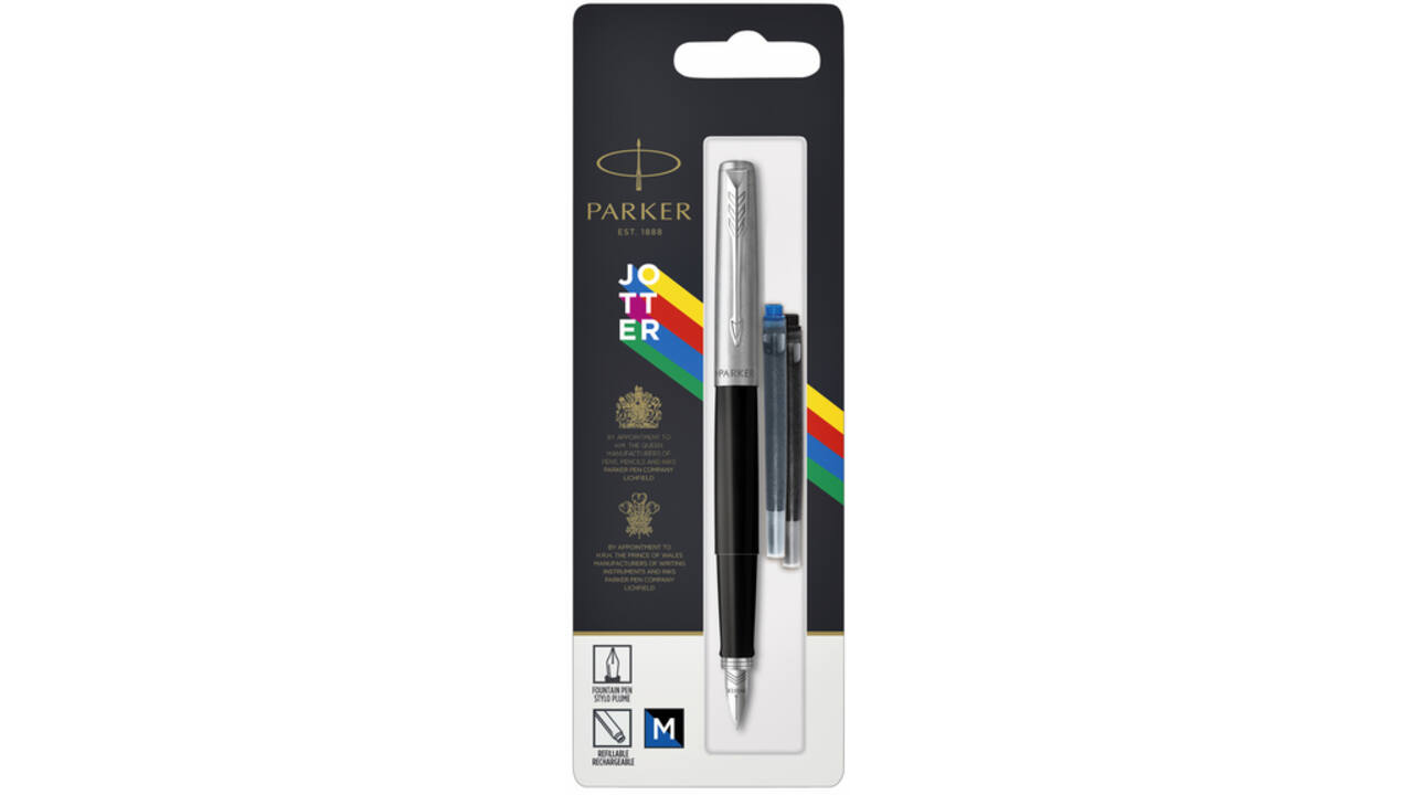 Vulpen Parker Jotter Original CT M zwart blister à 1 stuk