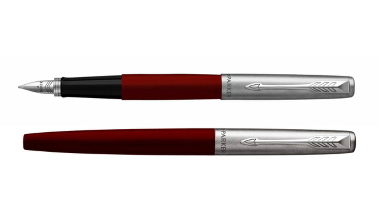 Vulpen Parker Jotter Original CT M rood blister à 1 stuk