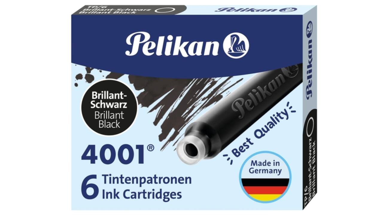 Inktpatroon Pelikan 4001 zwart
