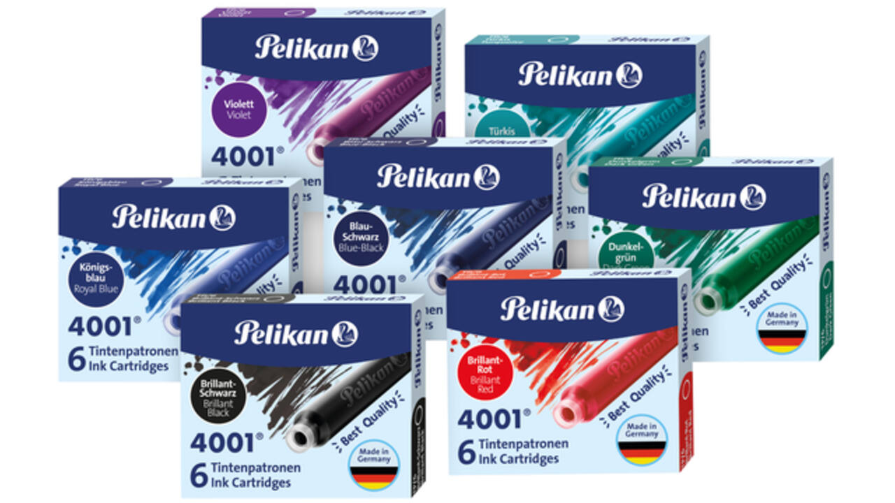 Inktpatroon Pelikan 4001 rood