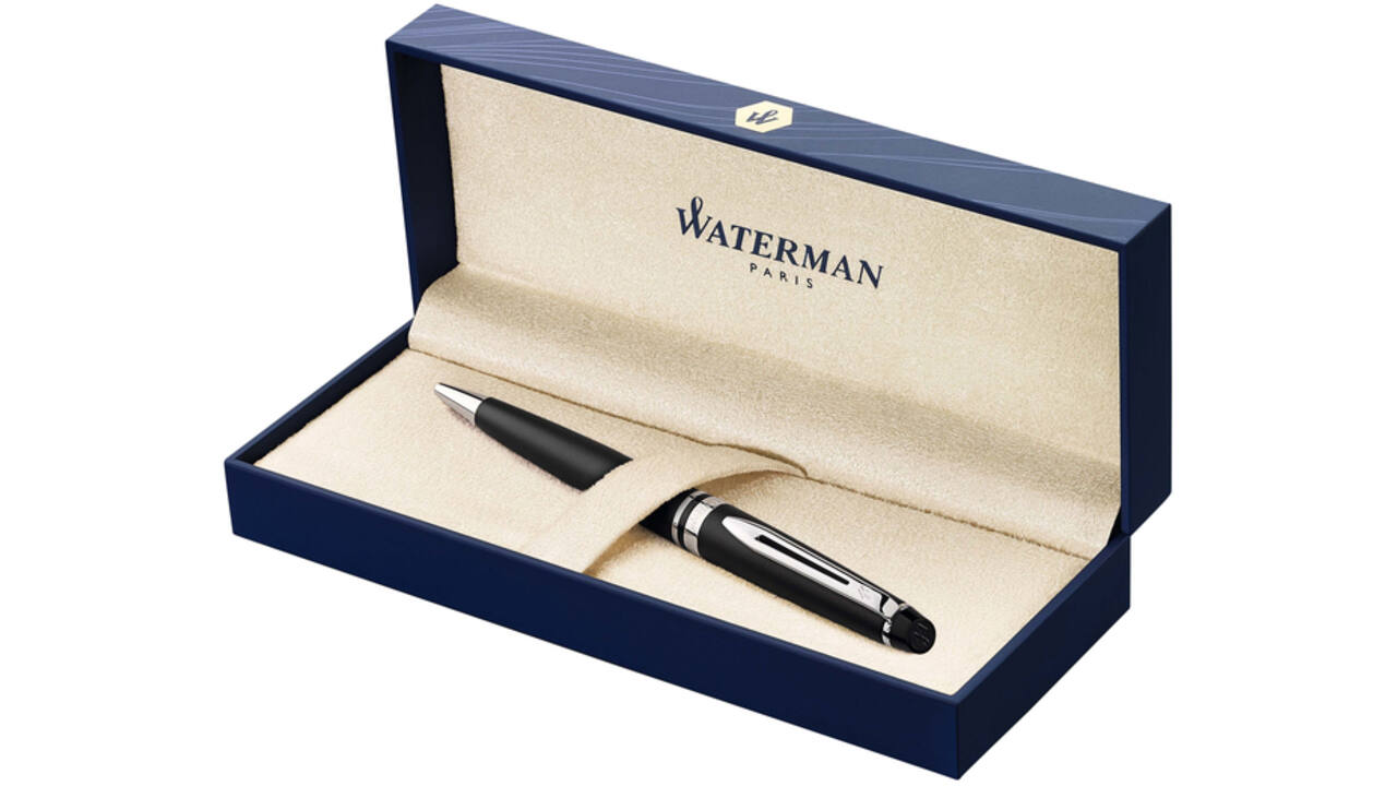 Balpen Waterman Expert matt black CT medium