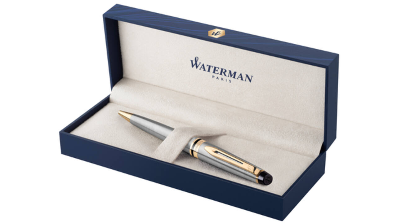 Balpen Waterman Expert stainless steel GT medium