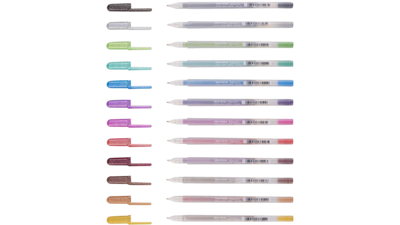 Gelschrijver Sakura Gelly Roll Metallic glans assorti