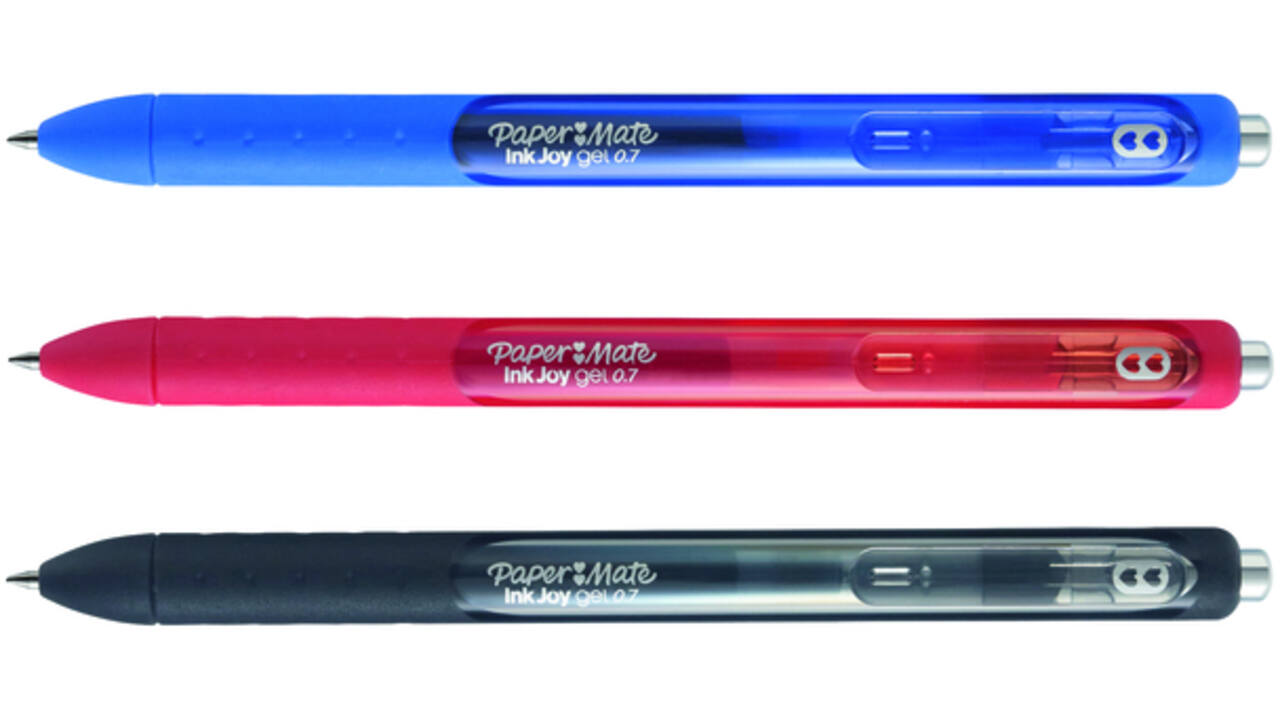Gelschrijver Paper Mate Inkjoy medium blauw