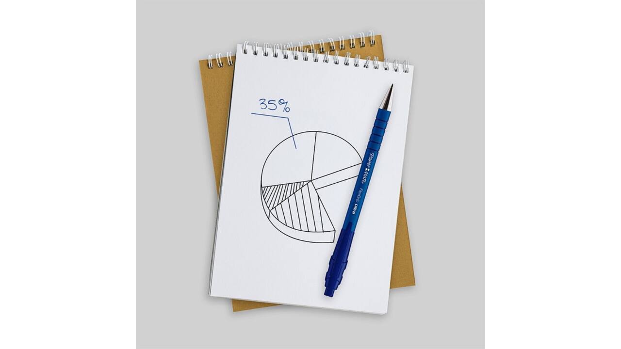 Balpen Paper Mate Flexgrip Ultra medium zwart valuepack 30+6 gratis