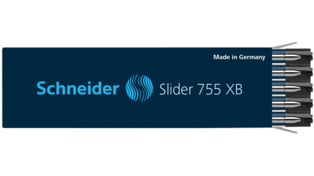 Balpenvulling Schneider 755 Slider Jumbo extra breed zwart