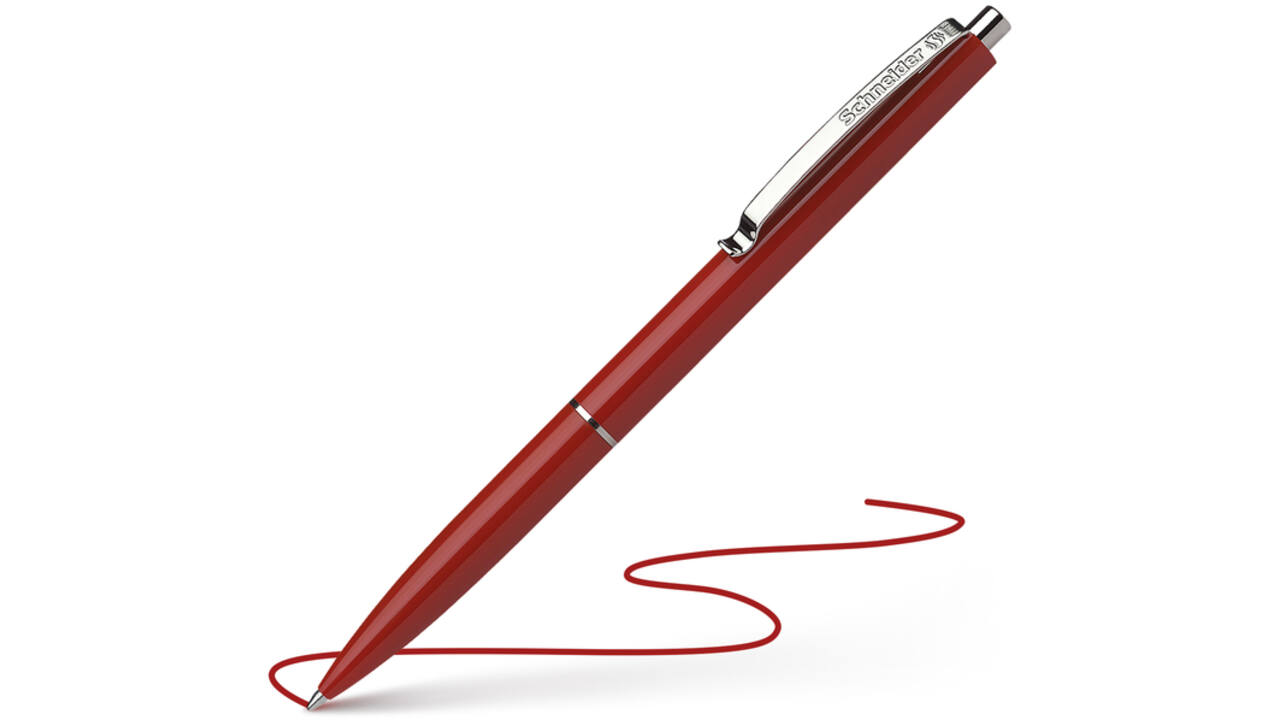 Balpen Schneider K15 medium rood