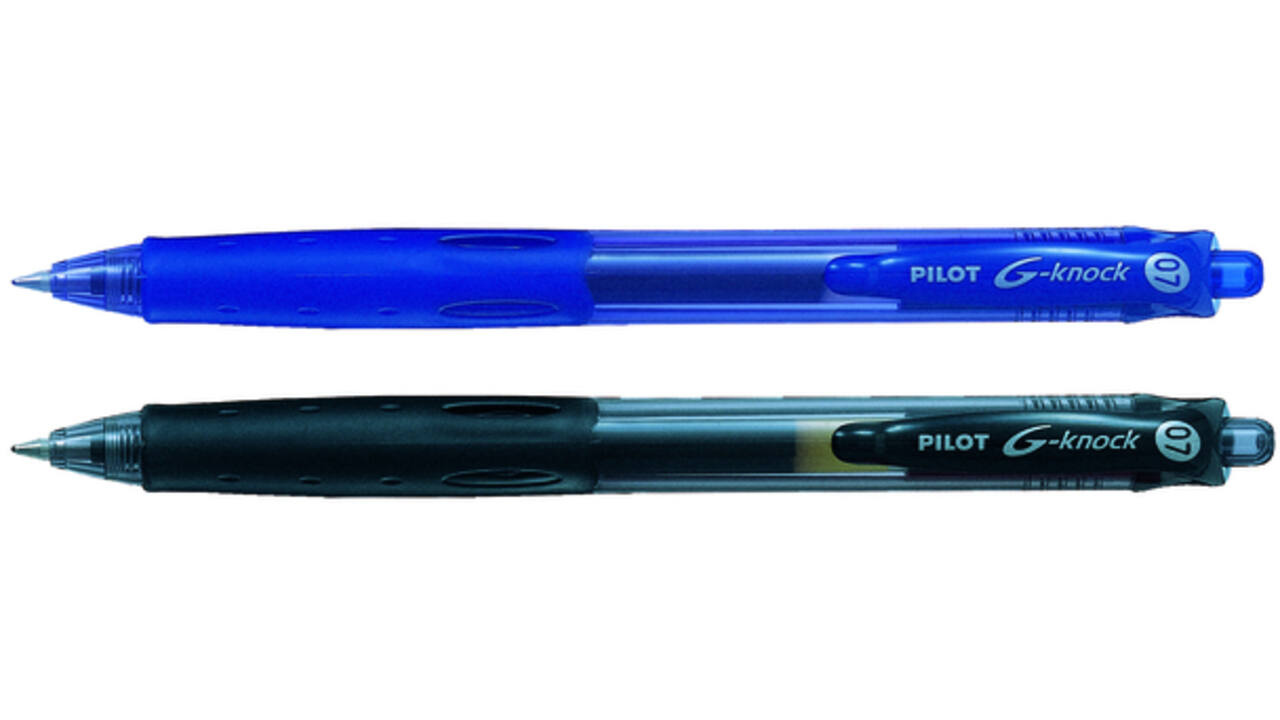 Gelschrijver PILOT Begreen G-knock medium blauw