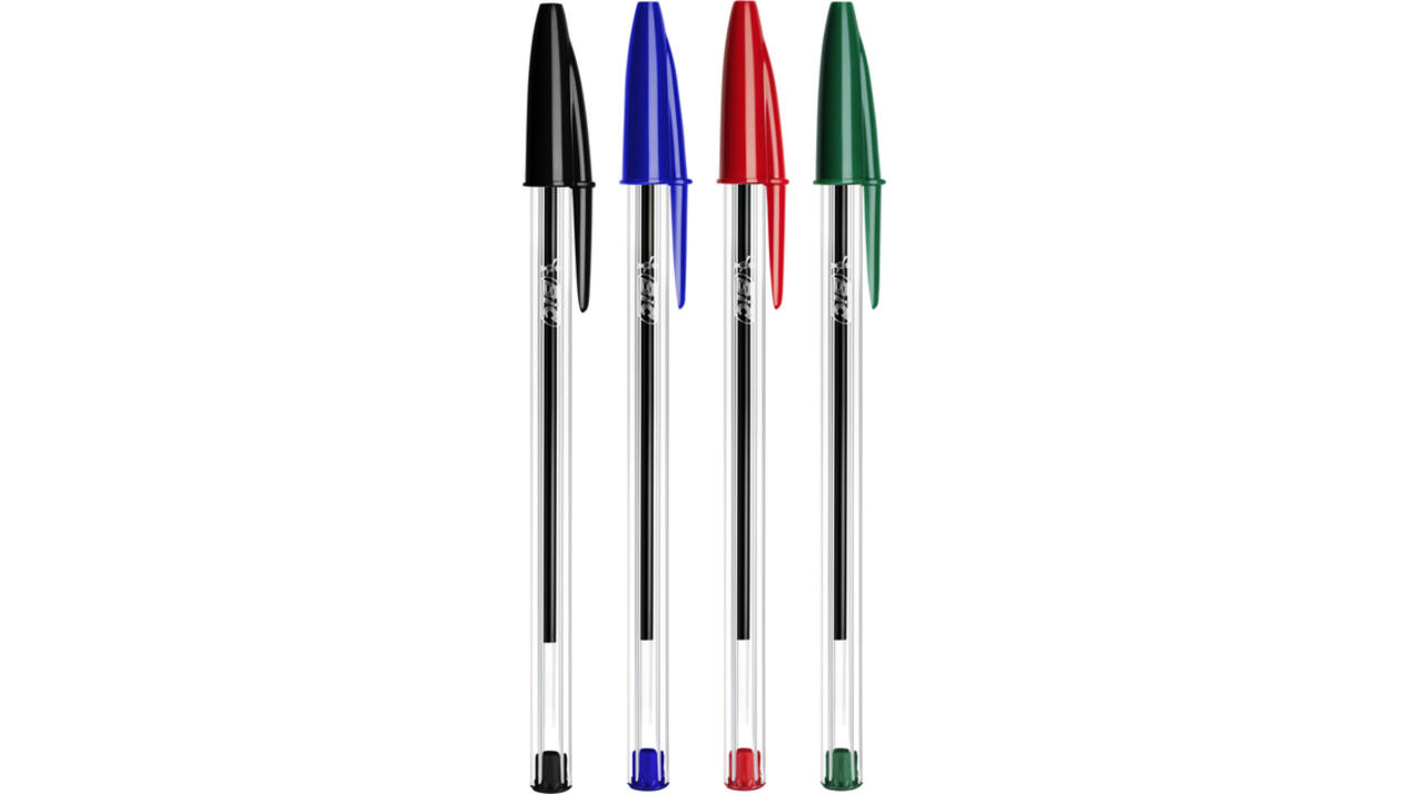 Balpen Bic Cristal medium zwart