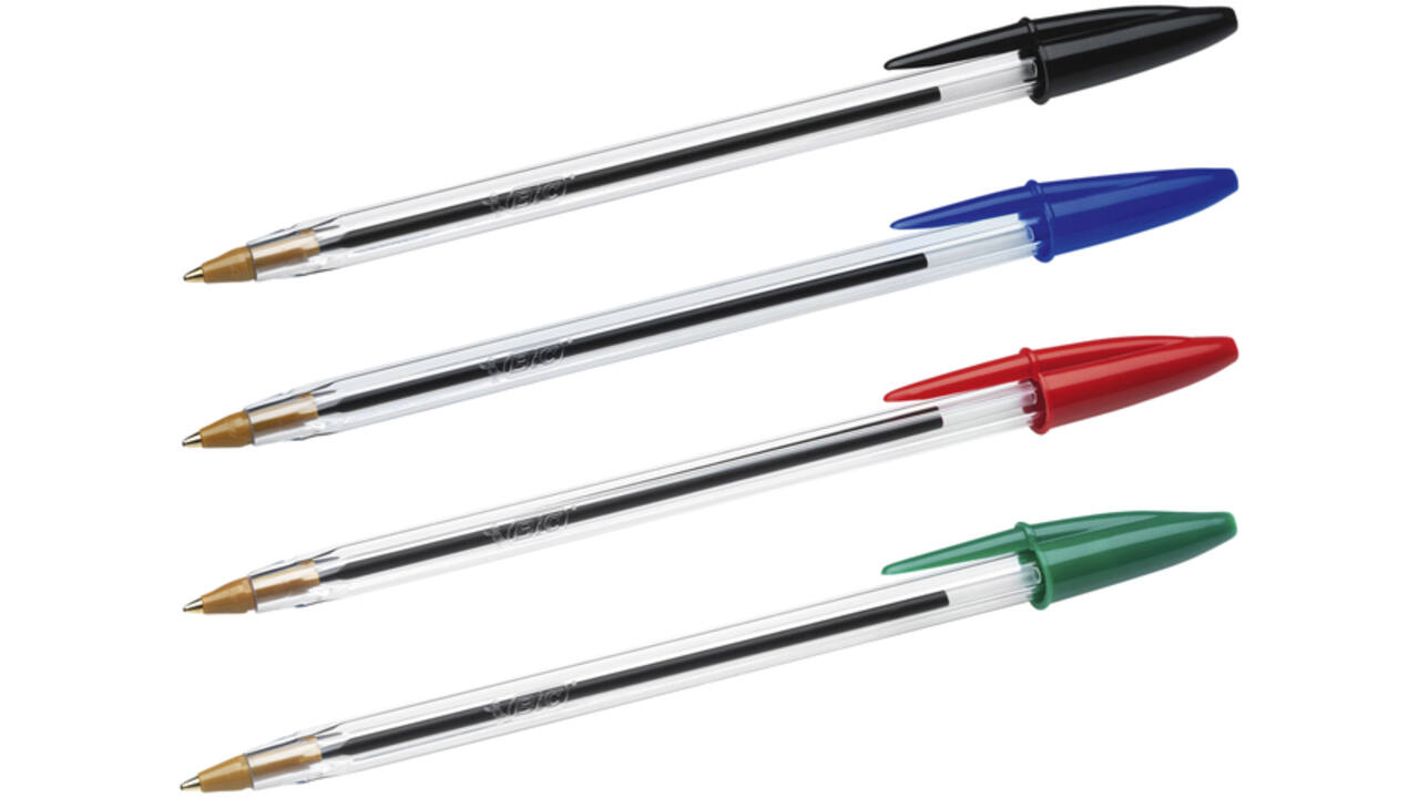 Balpen Bic Cristal medium groen