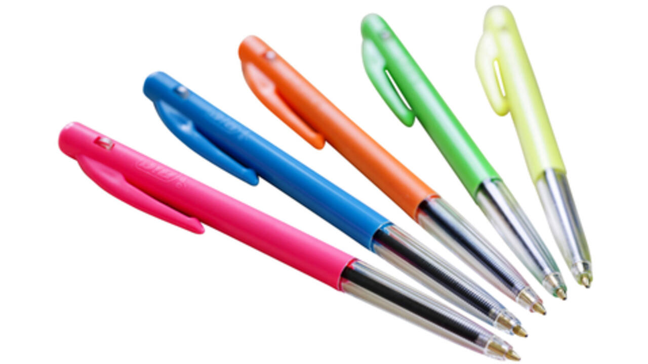 Balpen Bic M10 Colors Limited Edition medium assorti