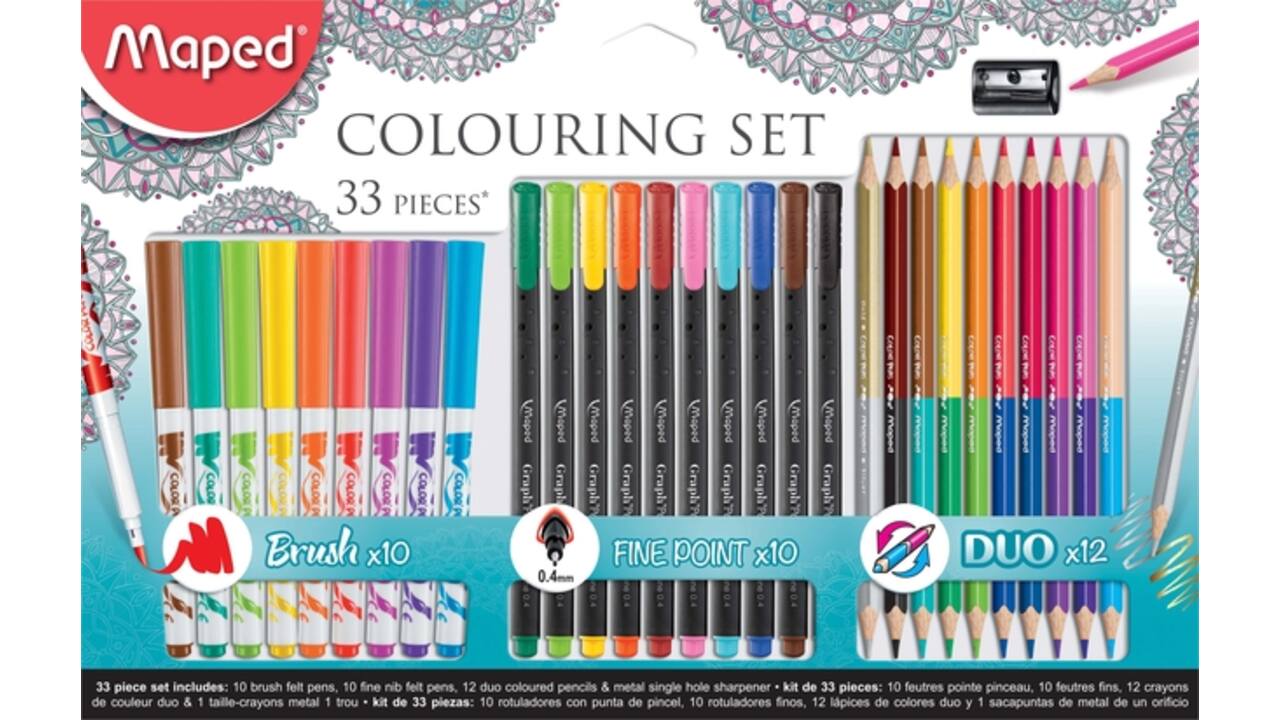 Tekenset Maped 33delig