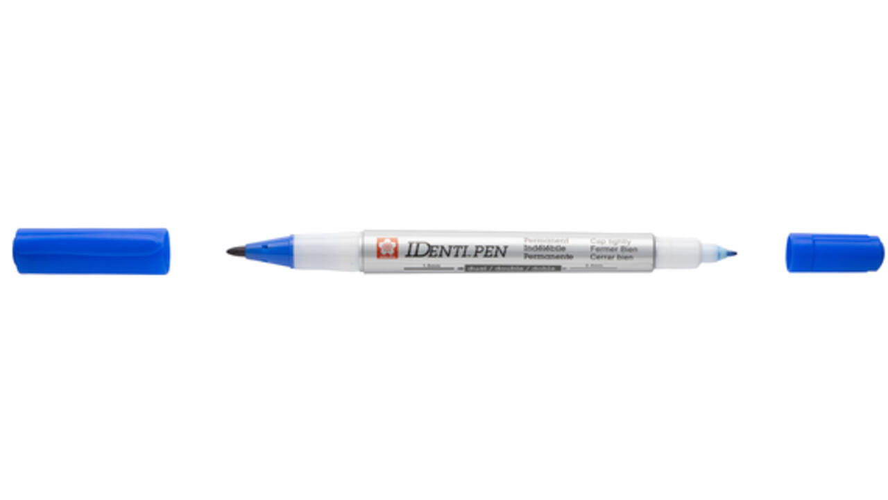 Viltstift Sakura Identi pen blauw