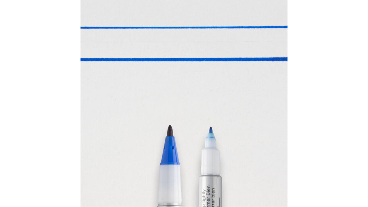 Viltstift Sakura Identi pen blauw