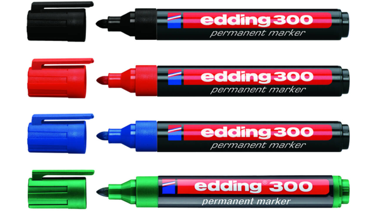 Viltstift edding 300 rond 1.5-3mm zwart