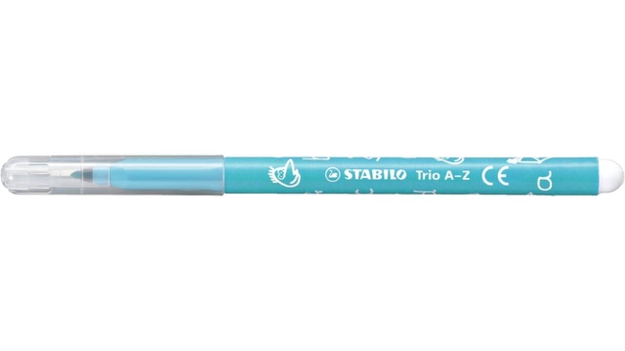 Viltstift STABILO Trio A-Z 378/30 assorti etui à 30 stuks