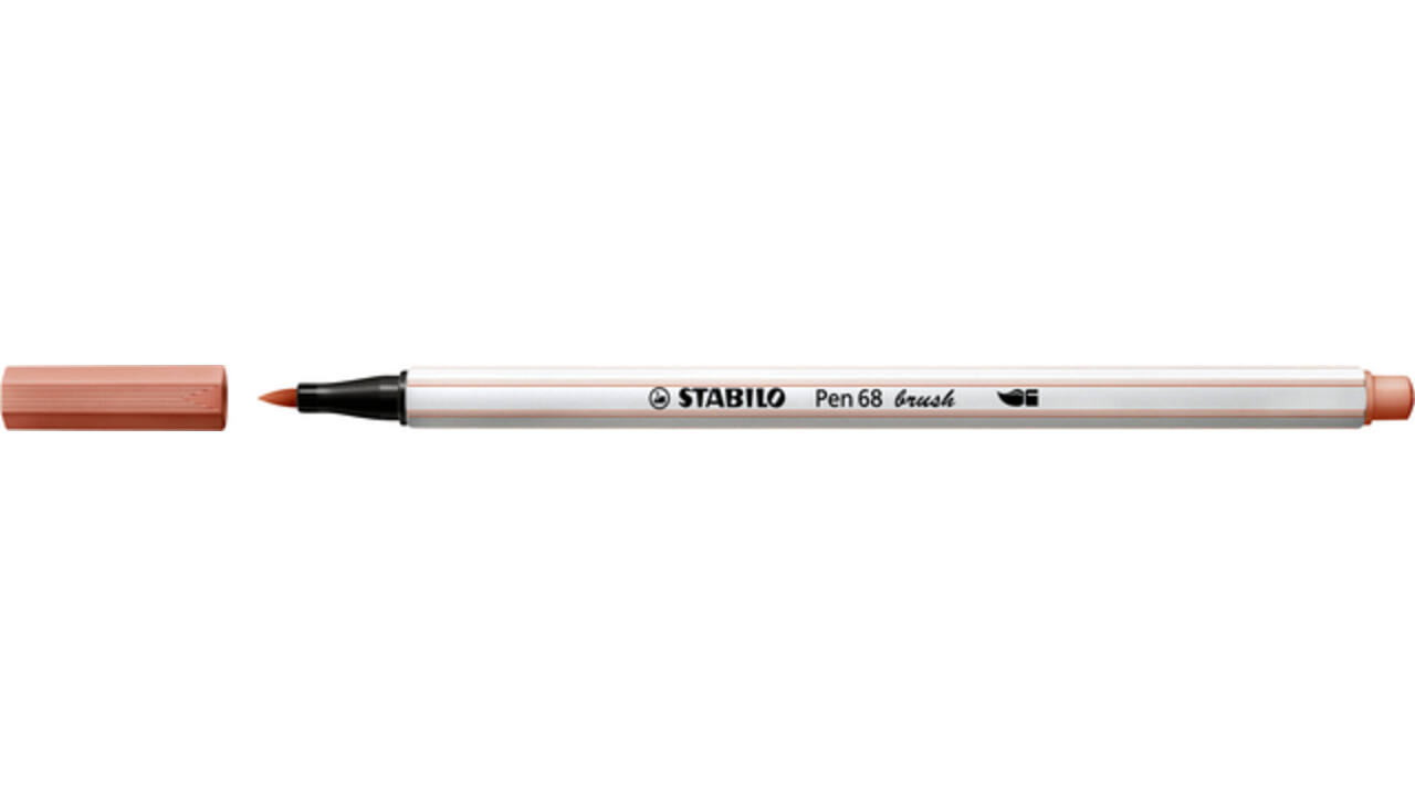 Brushstift STABILO Pen 568/26 abrikoos