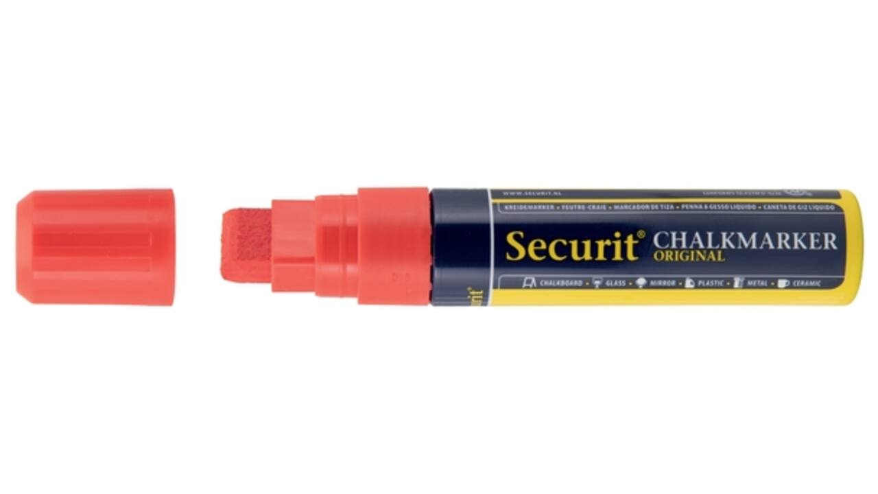 Krijtstift Securit SMA-720 blok ass 7-15mm blister à 4st
