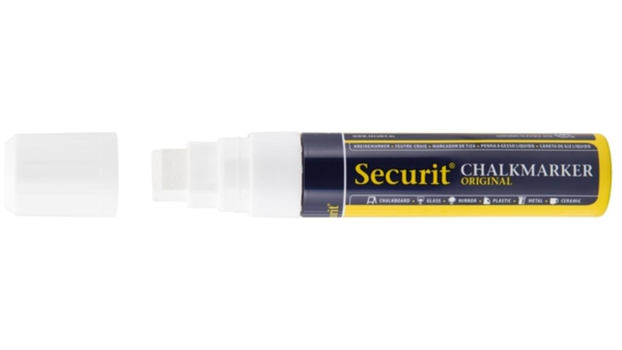 Krijtstift Securit SMA-720 blok ass 7-15mm blister à 8st