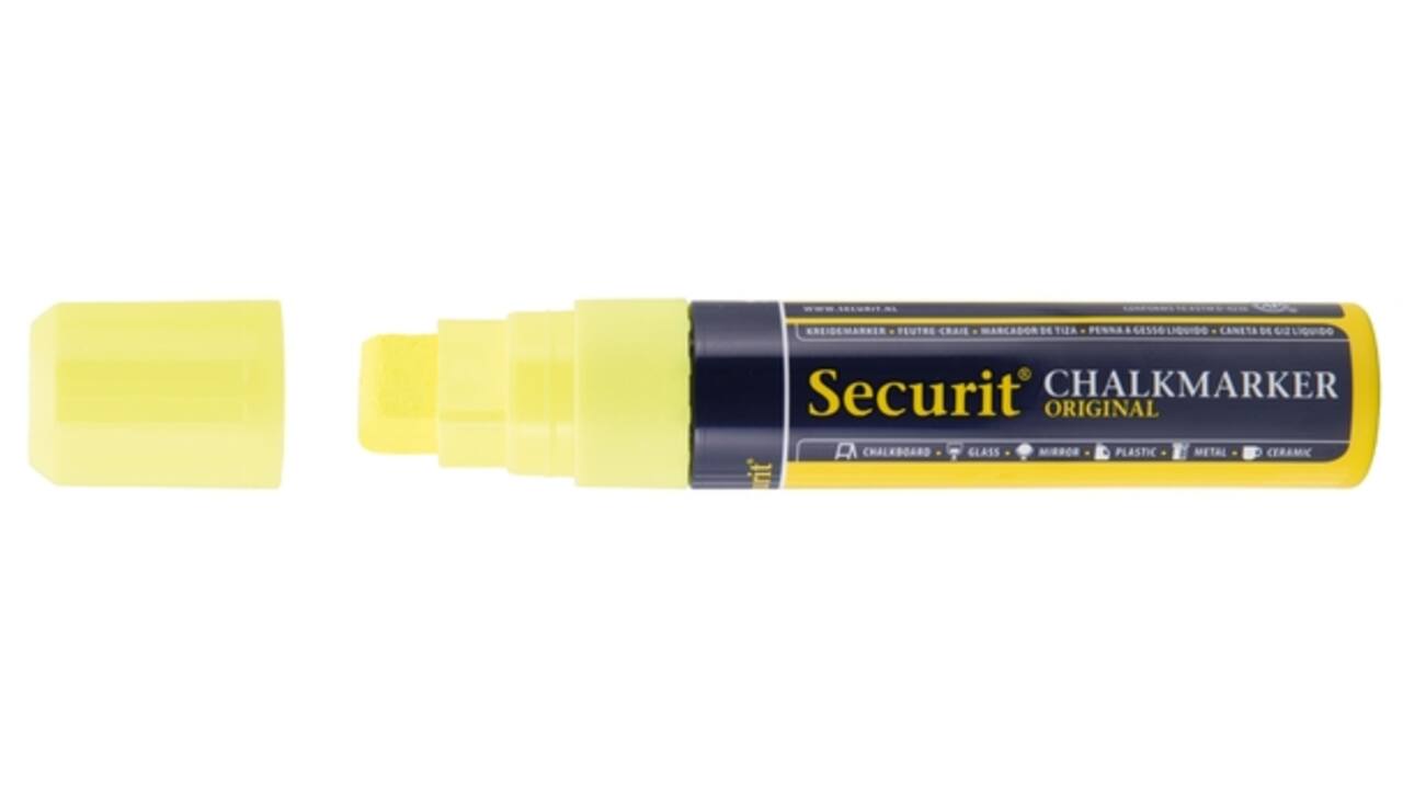Krijtstift Securit SMA-720 blok ass 7-15mm blister à 8st