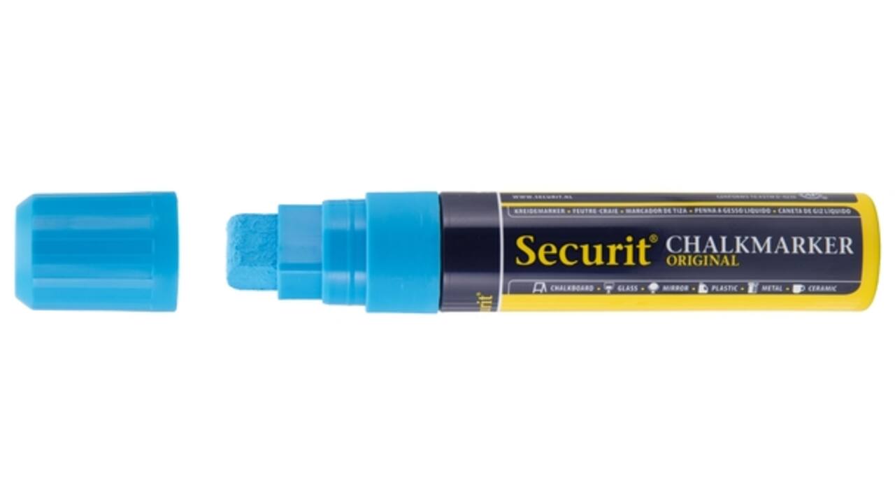 Krijtstift Securit SMA-720 blok ass 7-15mm blister à 8st