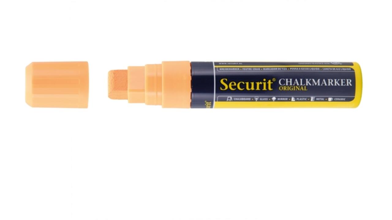 Krijtstift Securit SMA-720 blok ass 7-15mm blister à 8st