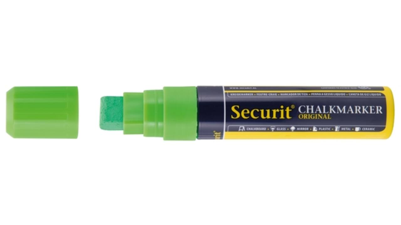 Krijtstift Securit SMA-720 blok ass 7-15mm blister à 8st