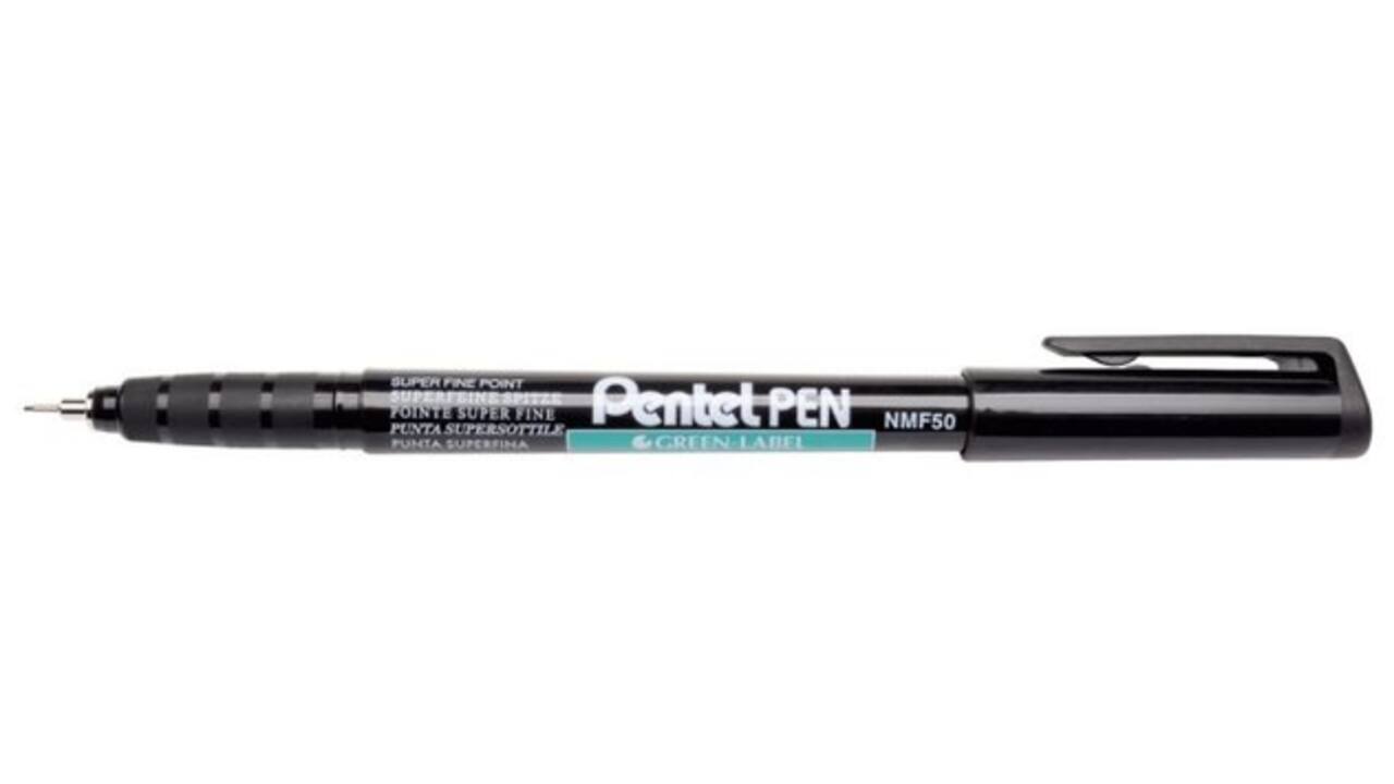Fineliner Pentel NMF50 fijn zwart
