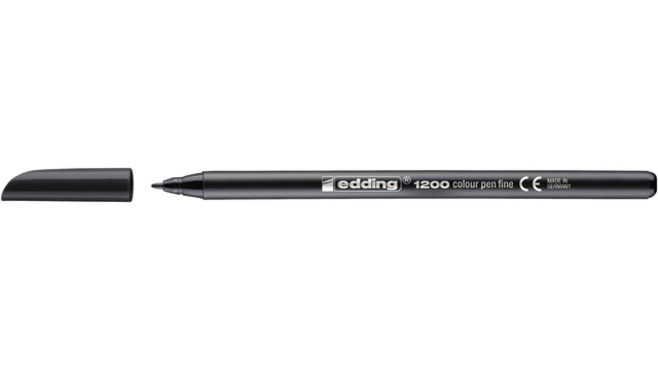 Fineliner edding 1200 001 fijn zwart