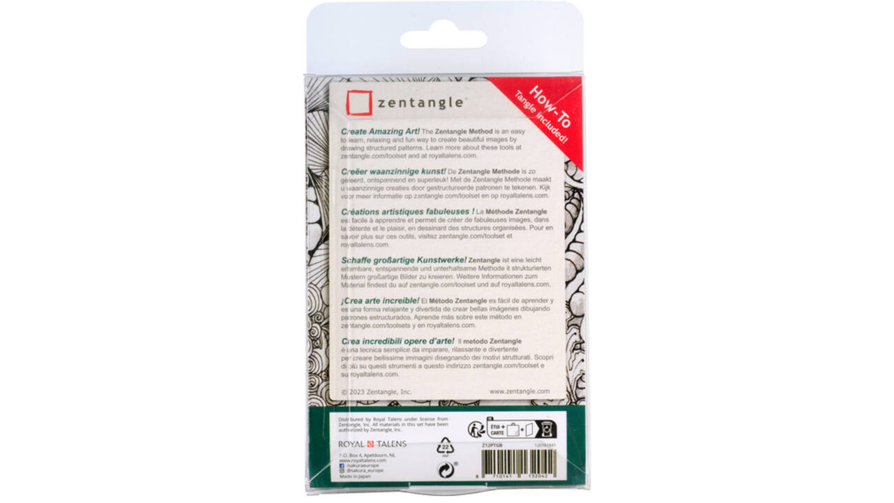 Fineliner Sakura Zentangle tool set 12delig