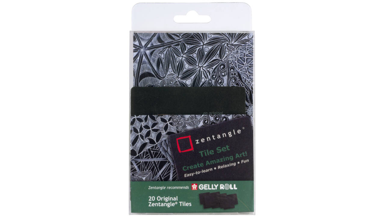 Fineliner Sakura Zentangle tiles 20delig zwart