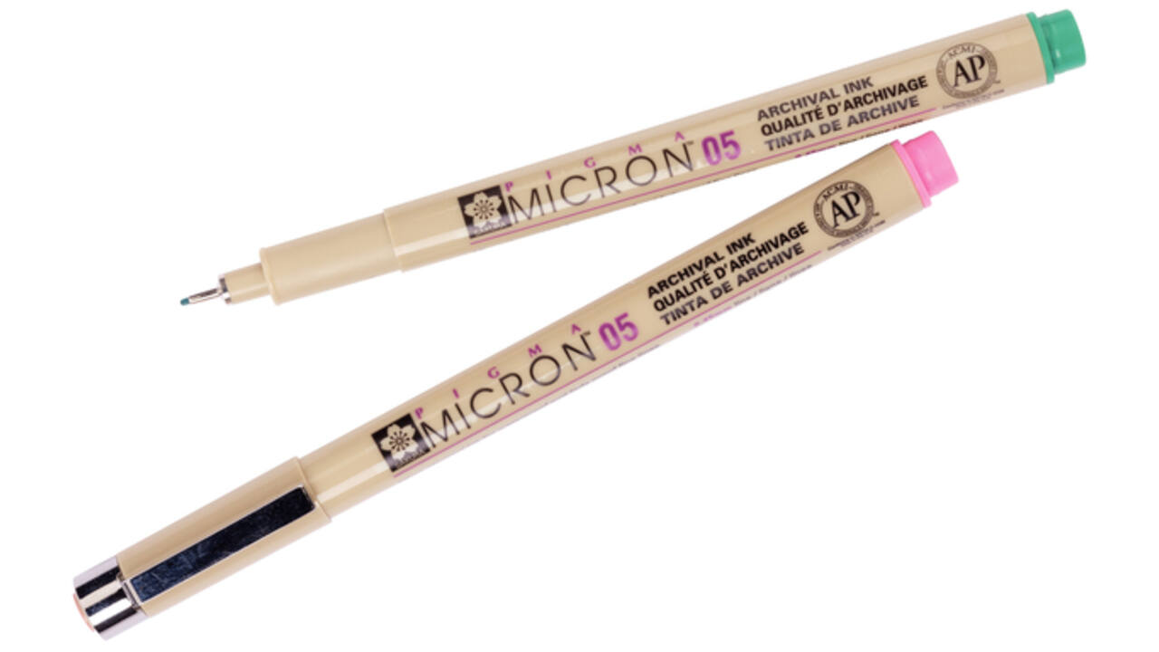 Fineliner Sakura Pigma Micron assorti etui à 9 stuks
