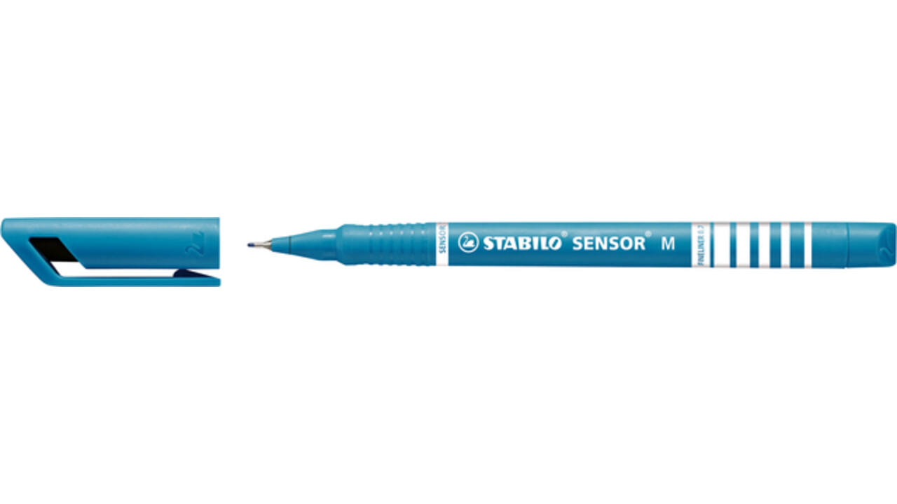 Fineliner STABILO Sensor 187/51 medium turquoise