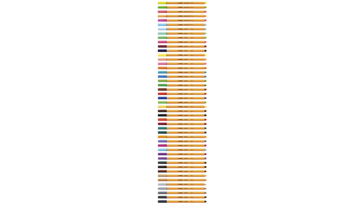 Fineliner STABILO point 88/97 fijn diepkoud grijs