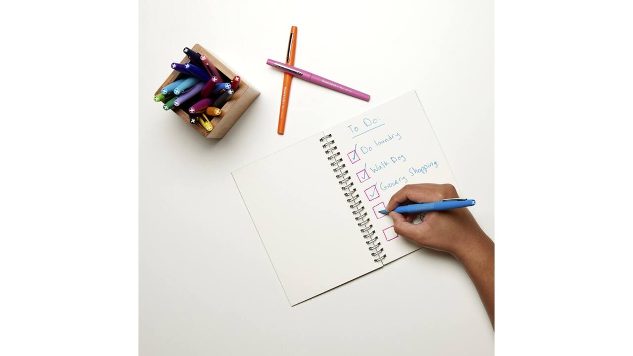 Fineliner Paper Mate Flair Original medium blauw