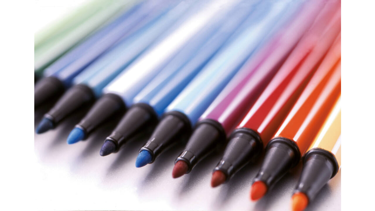 Viltstift STABILO Pen 68/56 medium rozerood