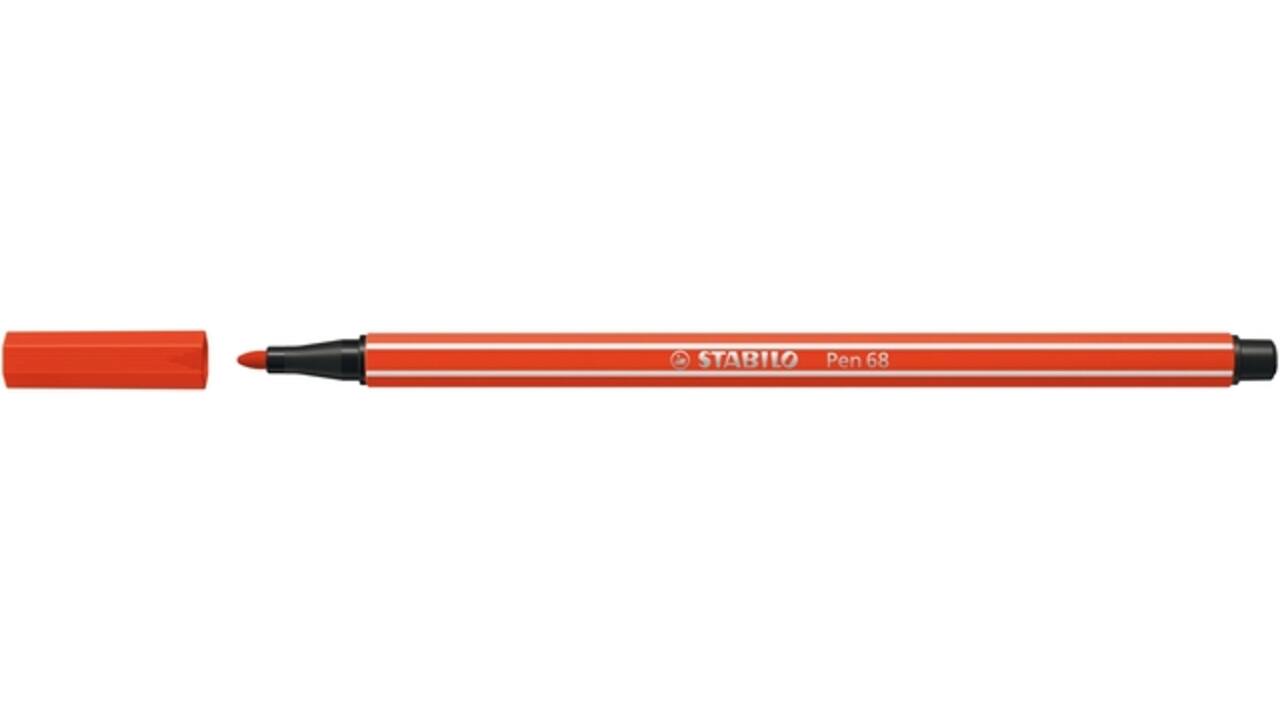 Viltstift STABILO Pen 68/40 medium lichtrood