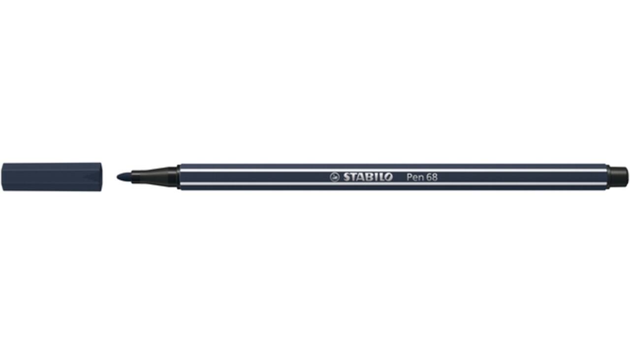Viltstift STABILO Pen 68/98 medium paynesgrijs