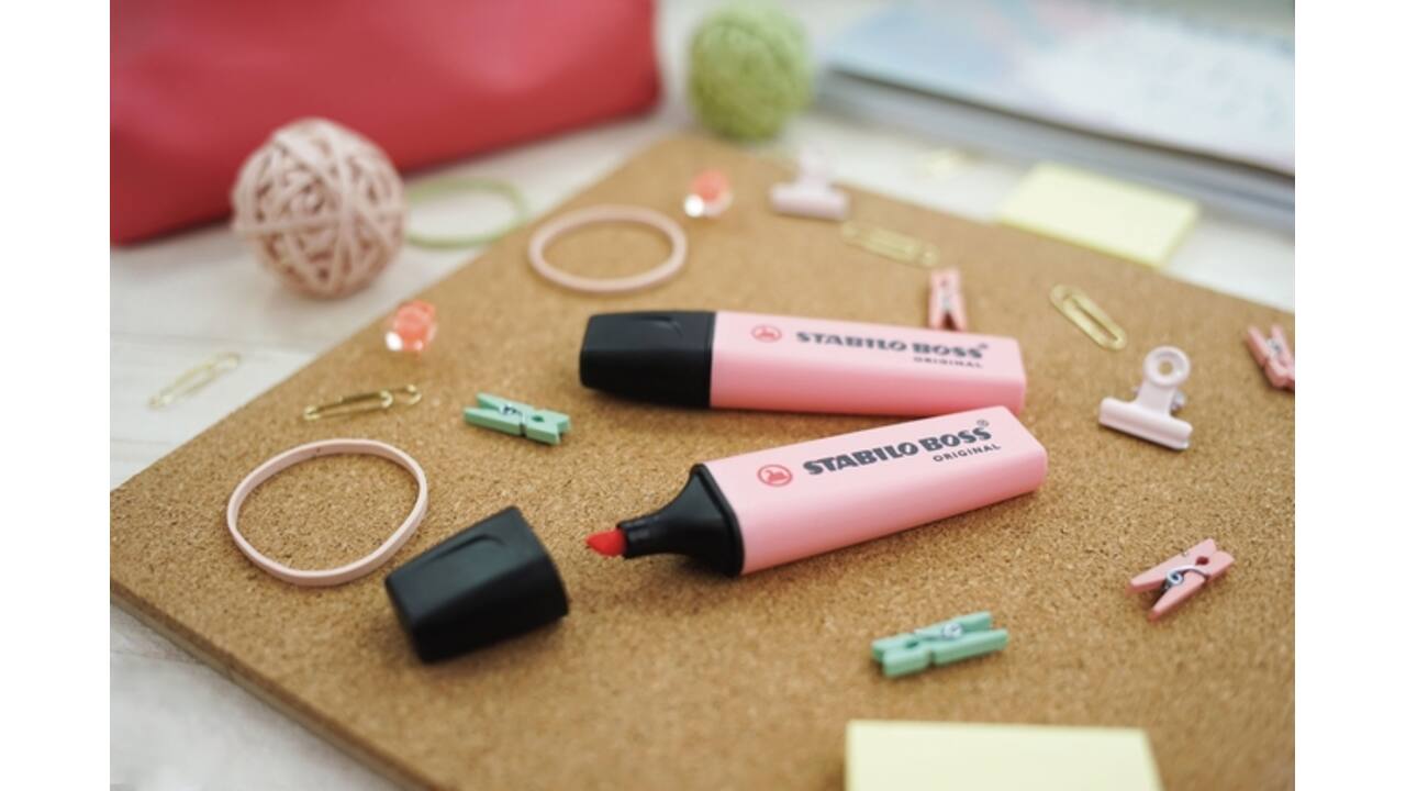 Markeerstift STABILO BOSS Original 70/129 pastel roze