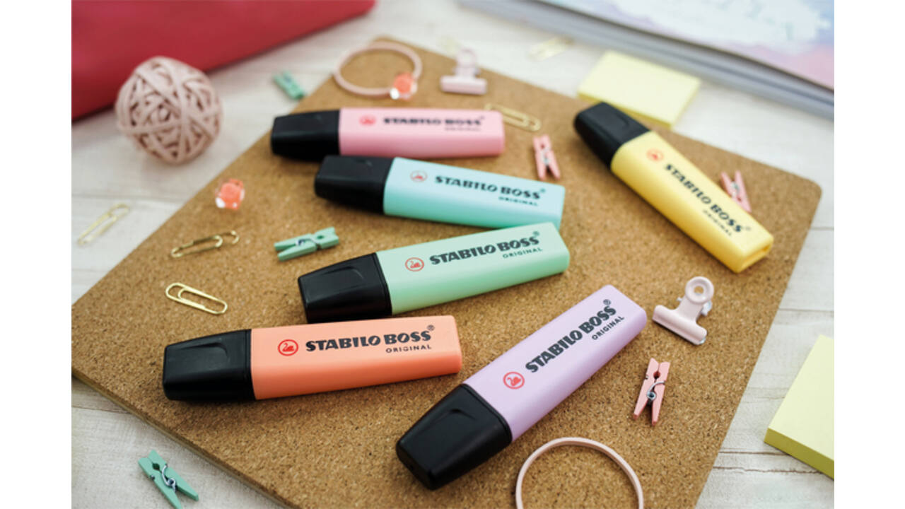 Markeerstift STABILO BOSS Original 70/129 pastel roze