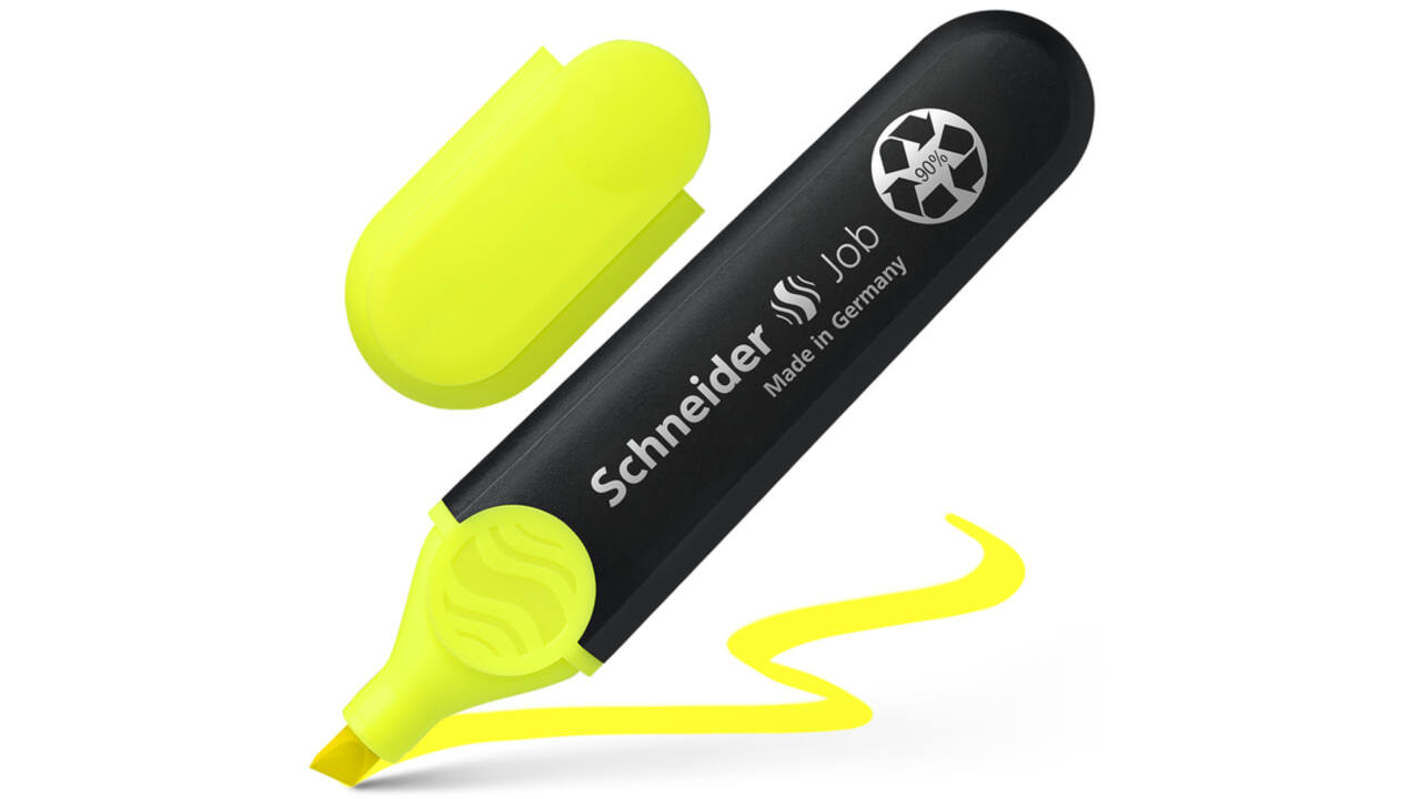 Markeerstift Schneider Job 150 geel
