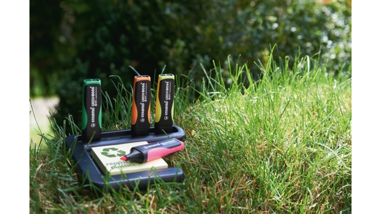 Markeerstift STABILO GREEN BOSS 6070/54 oranje