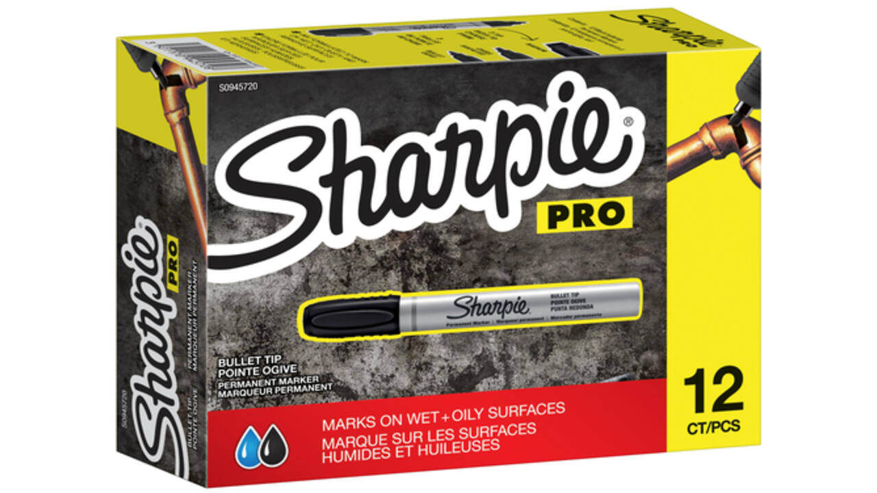 Viltstift Sharpie rond Pro 1.5-3mm zwart