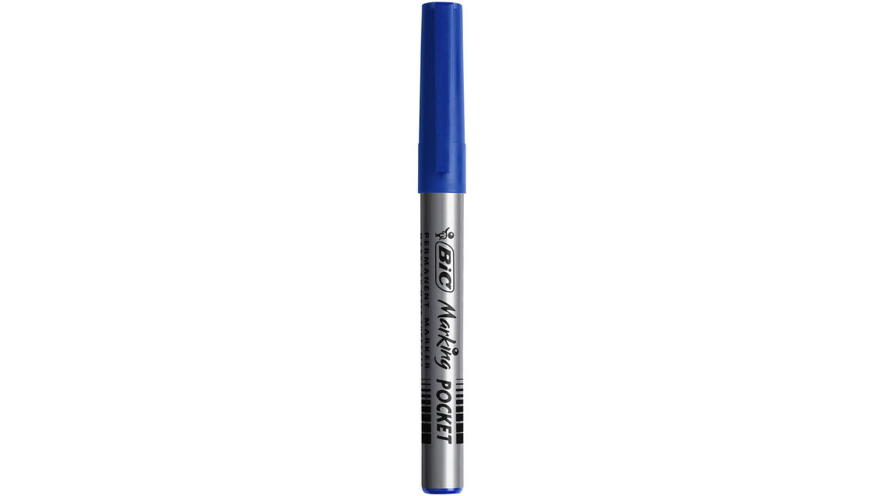 Viltstift Bic 1445 ecolutions rond fijn blauw