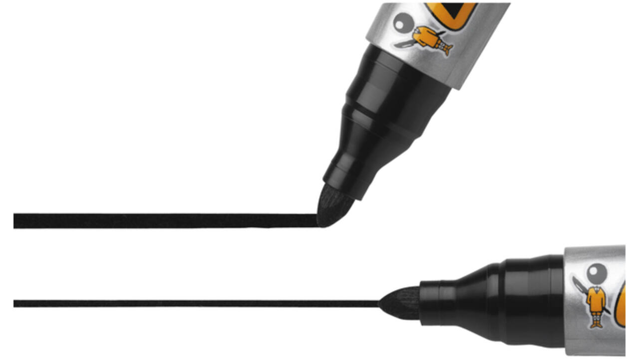 Viltstift Bic 2000 ecolutions rond large groen