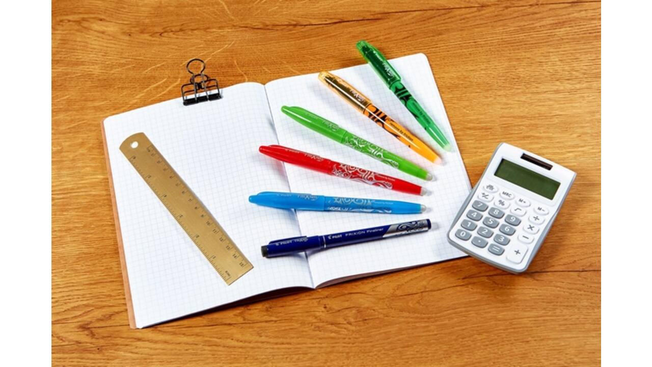 Rollerpen PILOT friXion medium zwart