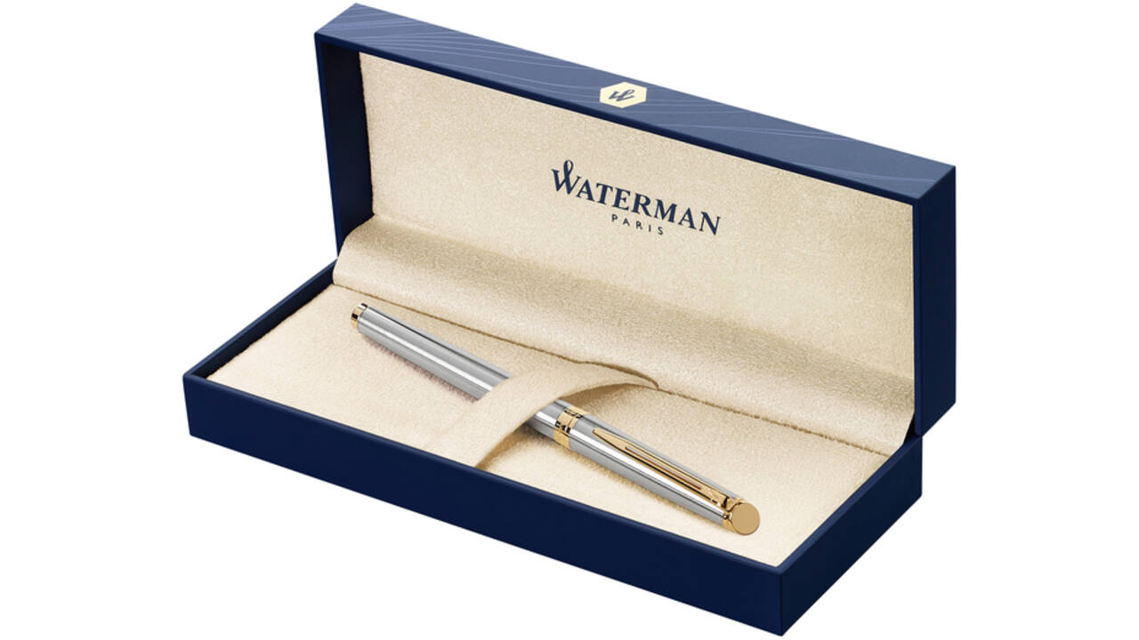 Rollerpen Waterman Hémisphère stainless steel GT fijn